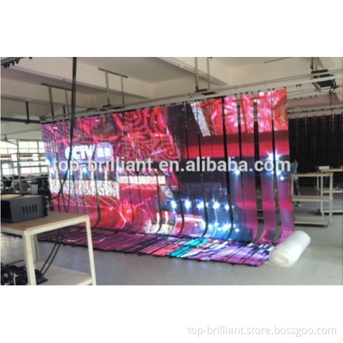 audio profesional pantallas led flexibles